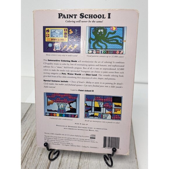 Paint School I Interactive Compact Disc Phillips CD-i - Picture 2 of 7